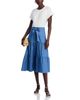 T Tahari T Tahari Mixed Media Tiered Dress - 2