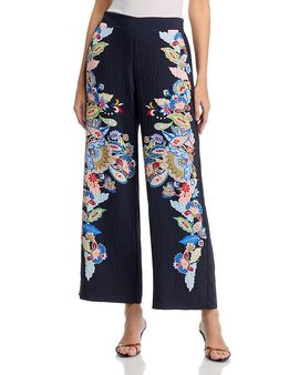 T Tahari T Tahari Printed Pull On Pants