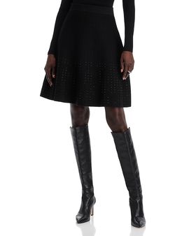 T Tahari T Tahari Pull On Flare Skirt