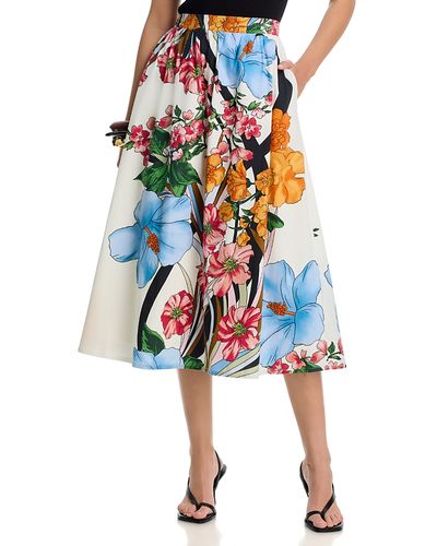 T Tahari T Tahari Pull On Flat Front Full Maxi Skirt