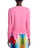 T Tahari T Tahari Rose Applique Snap Front Cardigan - 3