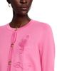 T Tahari T Tahari Rose Applique Snap Front Cardigan - 4