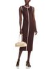 T Tahari T Tahari Round Neck Midi Dress - 2