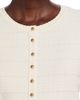 T Tahari T Tahari Ruffle Hem Cardigan Sweater - 4