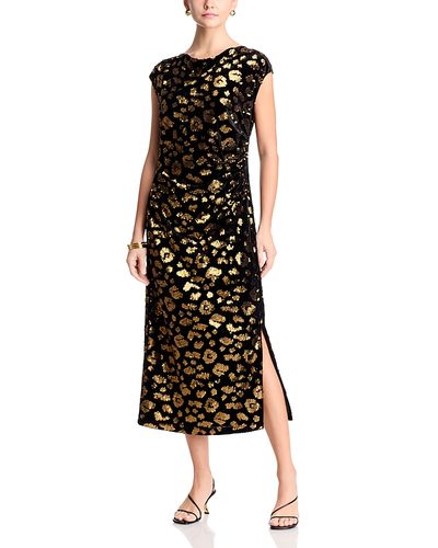 T Tahari T Tahari Sequinned Cowl Neck Dress