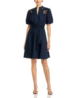 chinese dress ladies Buy Tahari by Arthur S. Levine Women's Chemical lace Dress, Periwinkle, 14  at Amazon.in