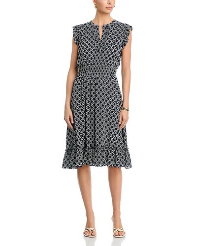 T Tahari T Tahari Short Sleeve Midi Dress