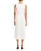 T Tahari T Tahari Sleevless Rib Top Release Pleated Skirt Dress - 4