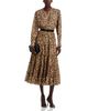 T Tahari T Tahari Split-Neck Tiered Dress - 2