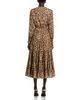 T Tahari T Tahari Split-Neck Tiered Dress - 4