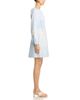 T Tahari T Tahari Stripe Crochet Applique Mini Dress - 5