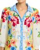 T Tahari T Tahari Three Quarter Sleeve Button Down Blouse - 4