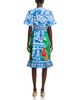 T Tahari T Tahari V Neck Button Down Dress - 4