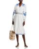 T Tahari T Tahari V Neck Tiered Dress - 2