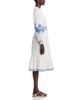 T Tahari T Tahari V Neck Tiered Dress - 5