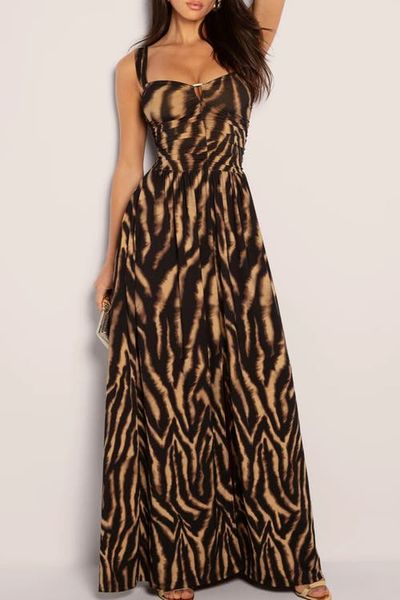 TA3 TA3 Mega Sculpting Goddess Maxi Dress