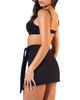 Ta3 TA3 Mini Faux Wrap Swim Skirt - 3