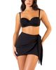 Ta3 TA3 Mini Faux Wrap Swim Skirt - 4