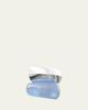 TABAYER 18K White Gold Diamond and Chalcedony Bypass Ring - 2