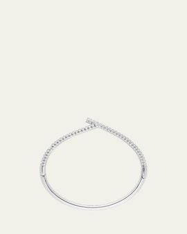 TABAYER 18K White Gold Diamond Oera Bracelet