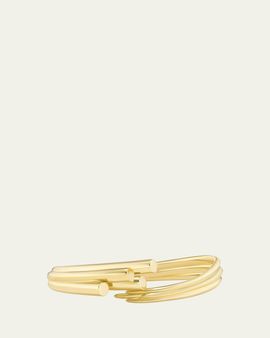 TABAYER 18K Yellow Gold Sheaf Bracelet
