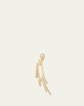 TABAYER 18K Yellow Gold Sheaf Drop Earring, Single