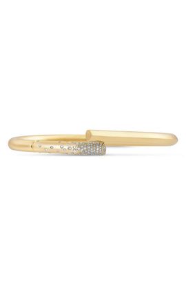 TABAYER TABAYER Oera Pavé Diamond Hinged Bracelet