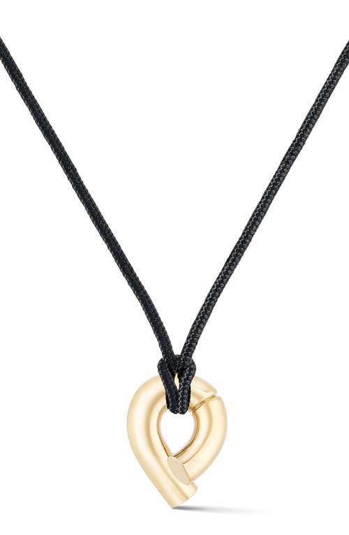 TABAYER TABAYER Oera Pendant Cord Necklace