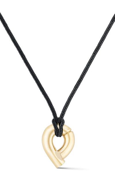 TABAYER TABAYER Oera Pendant Cord Necklace