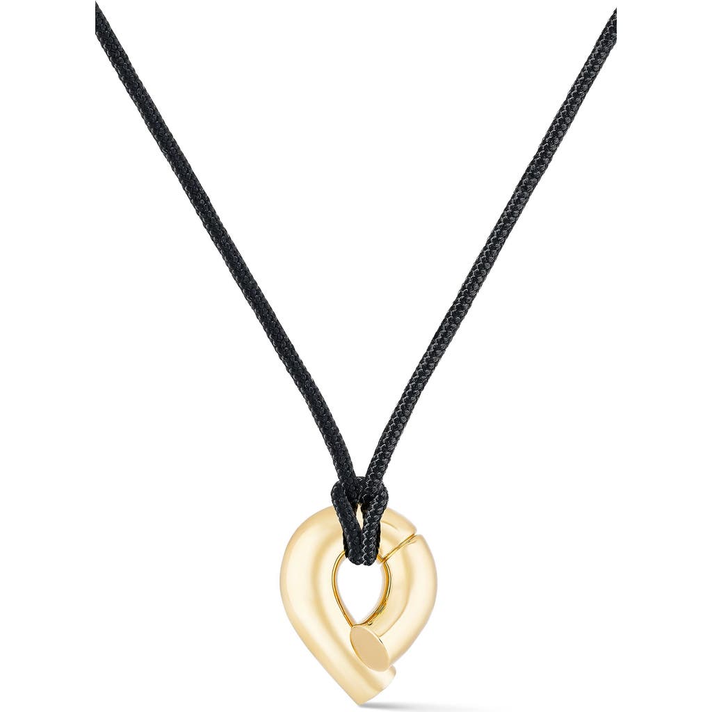 TABAYER TABAYER Orea Large Pendant Cord Necklace