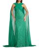Tadashi Shoji Tadashi Shoji Albioin Sequin Embroidered Sash Gown - 1