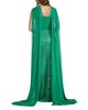Tadashi Shoji Tadashi Shoji Albioin Sequin Embroidered Sash Gown - 4