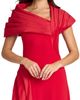 Tadashi Shoji Tadashi Shoji Asymmetric Neckline Taffeta Gown - 3