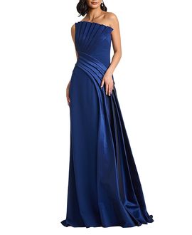 Tadashi Shoji Tadashi Shoji Belair Strapless Draped Gown