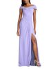 Tadashi Shoji Tadashi Shoji Bruner Draped Crepe Gown - 1