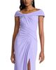 Tadashi Shoji Tadashi Shoji Bruner Draped Crepe Gown - 4