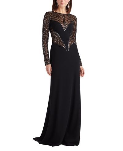 Tadashi Shoji Tadashi Shoji Duin Sequin Hourglass Embroidered Gown