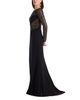 Tadashi Shoji Tadashi Shoji Duin Sequin Hourglass Embroidered Gown - 3