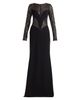 Tadashi Shoji Tadashi Shoji Duin Sequin Hourglass Embroidered Gown - 5