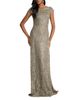 Tadashi Shoji Tadashi Shoji Dusen Vine Embroidered Tulle Gown - 2