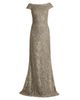 Tadashi Shoji Tadashi Shoji Dusen Vine Embroidered Tulle Gown - 6