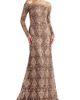 Tadashi Shoji Tadashi Shoji Elisara Sequin Embroidered Gown - 1