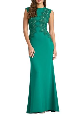 Tadashi Shoji - Milena Allover Pearl Halter Mini Dress