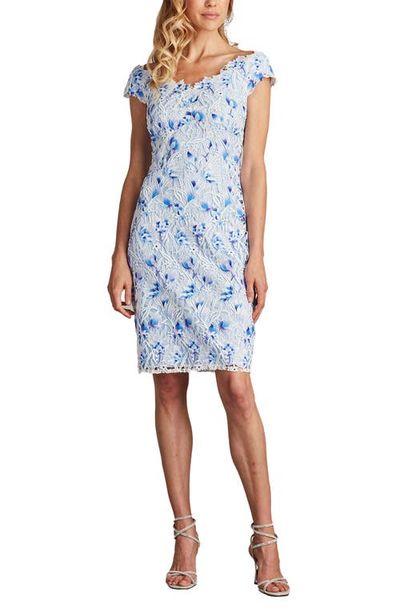 Tadashi Shoji Tadashi Shoji Embroidered Lace Cocktail Dress