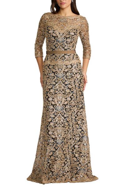 Tadashi Shoji Tadashi Shoji Embroidered Sequin Gown