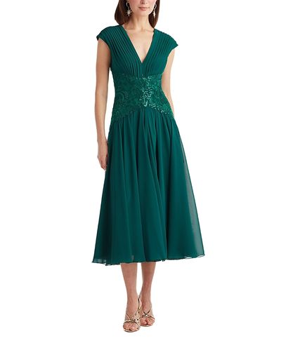 Tadashi Shoji Tadashi Shoji Nerina Embellished Midi Dress