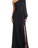 Tadashi Shoji Tadashi Shoji One Shoulder Chiffon Sleeve Gown - 1