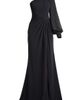 Tadashi Shoji Tadashi Shoji One Shoulder Chiffon Sleeve Gown - 4