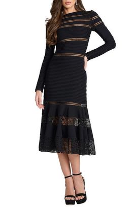 Tadashi Shoji Tadashi Shoji Pintuck Flare Midi Dress