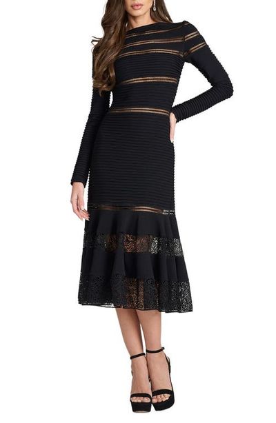 Tadashi Shoji Tadashi Shoji Pintuck Flare Midi Dress